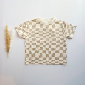 NEW! R+C Sand Check Tee